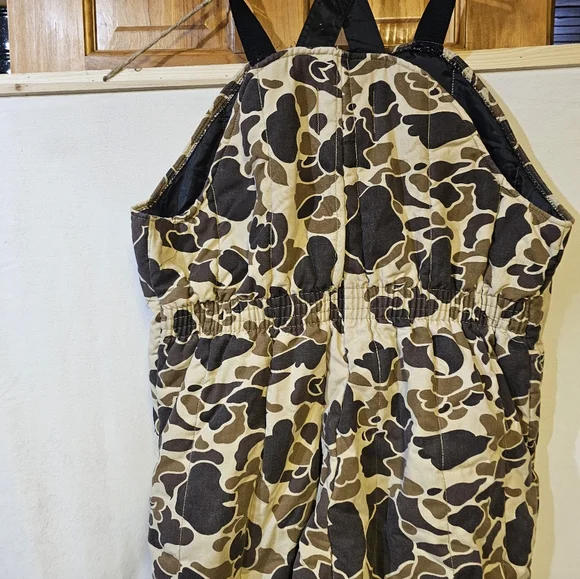 Walls Blizzard Pruf Camouflage Jumpsuit with Strappy Back Suze Large Waist 42 - Picture 15 of 16
